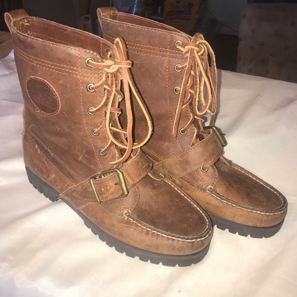 ralph lauren ranger boots womens